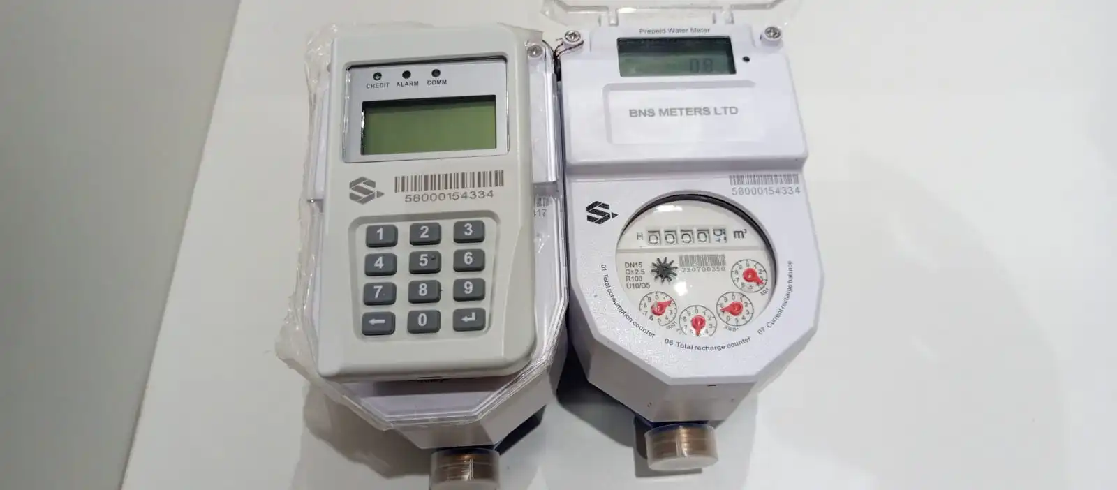 Pre-paid water meter